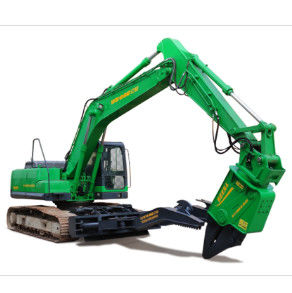 Buy 220V Wood Cutter With Grapple Saw Hydraulic Tree Shears For Excavator online manufacture