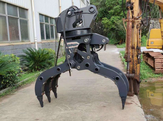 Buy Max Jaw Opening 1500mm Rock Rotating Grab For Excavator online manufacture