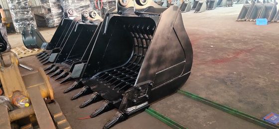 Buy 11 To 45 Inch Clamshell Bucket For Excavator Heavy Duty HD Rock Mine Bucket online manufacture