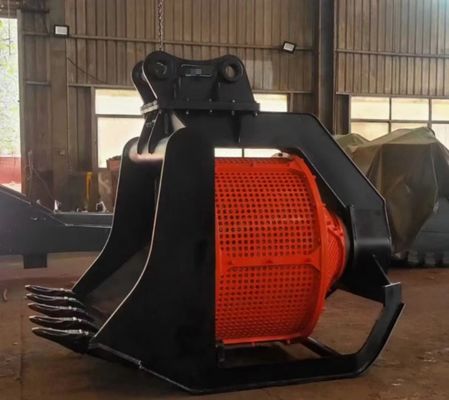 Buy OEM Rotating Screening Bucket For Excavator 12 Ton 360 Degree Rotation online manufacture