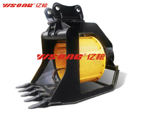 Buy YISONG 360 Degree Rotating Screening Bucket Excavator Buckets online manufacture