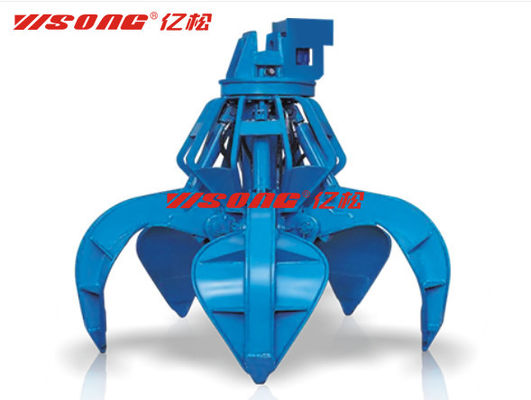 Buy YISONG High Strength Steel Excavator Orange Peel Grapple OEM ODM online manufacture