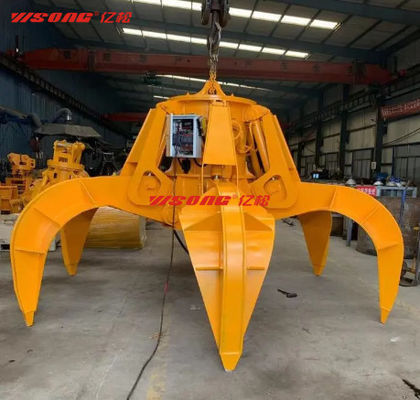 Buy Q355Mn Steel Hydraulic Rotating Grapple 360 Degree Forestry Grapple For Excavator online manufacture