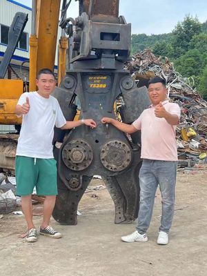Buy Demolition Shear Hydraulic Scrap Shear For Forestry Tree Cutting online manufacture