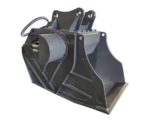 Buy Excavator Attachments Heavy Duty Rock Stone Crusher Bucket For 12-22 Ton Excavator online manufacture