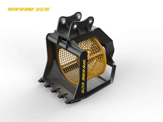 Buy YISONG 360 Degree Rotating Screening Bucket Excavator Buckets online manufacture