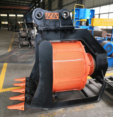 Buy Excavator Hydraulic Rotary Screening Stone And Sand Screening Bucket For 1.5-3 Ton online manufacture
