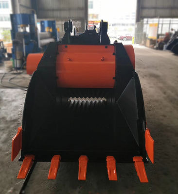 Heavy Duty Rock Stone Crusher Bucket For Excavator