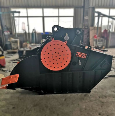 Construction Machinery Excavator Accessories Concrete Crusher Mining Project Crusher Bucket For Excavator