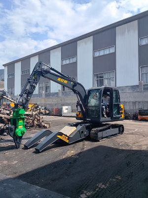 Refractory Brick Removal Steel Slag Cleaning Demolition Robot