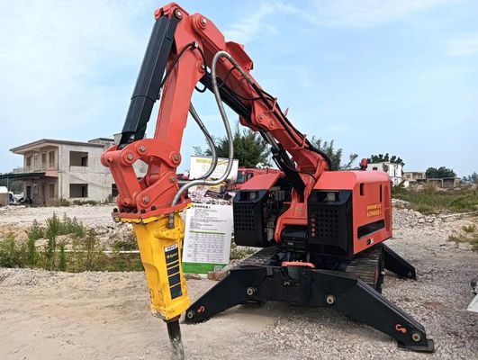 Multi-functional Crushing Breaking And Dismantling Robots